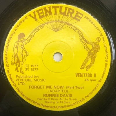 Ronnie Davis - Forget Me Now picture 2