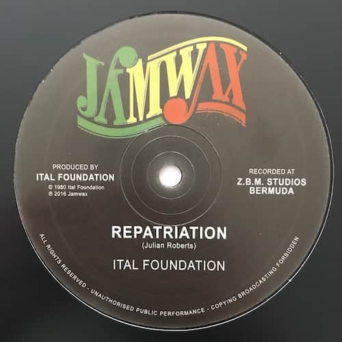 Ital Foundation – Repatriation / Blackman's Redemption