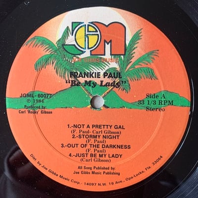 Frankie Paul - Be My Lady picture 4