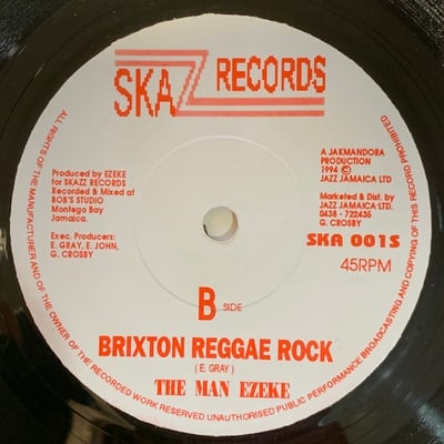 Man Ezeke - Lively Up Yourself / Brixton Reggae Rock picture 2