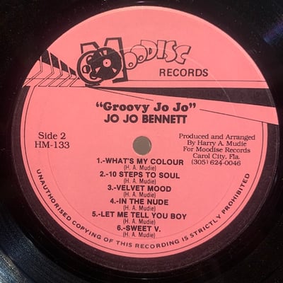 Jo Jo Bennett, Mudies All Stars - Groovy Joe picture 4