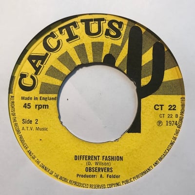 Delroy Wilson, The Observers - Have Some Mercy / Different Fashion picture 2