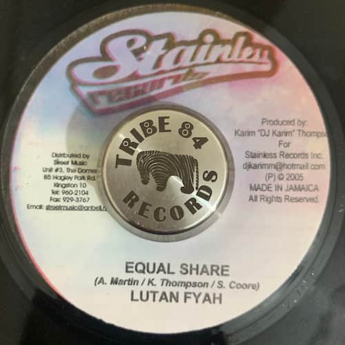 Lutan Fyah, Ginjah – Equal Share / Lilly Of The Valley