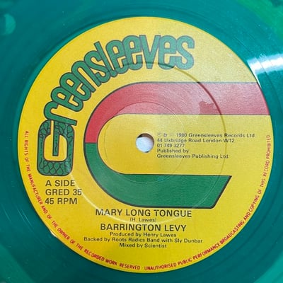 Barrington Levy - Mary Long Tongue picture 2