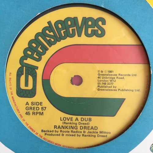 Ranking Dread – Love A Dub