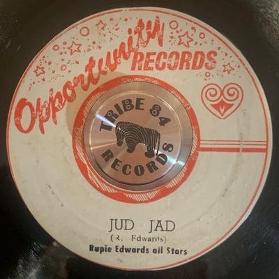 Bongo Herman, Bongo Les, Bingy Bunny, Rupie Edwards All Stars - The Dew Of Herman / Jud Jad picture 2