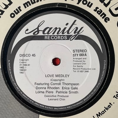 Carroll Thompson, Donna Rhoden, Erica Gale, Lorna Pierre, Patricia Smith, Leonard "Santic" Chin - Love Medley / Midnight Serenade picture 4
