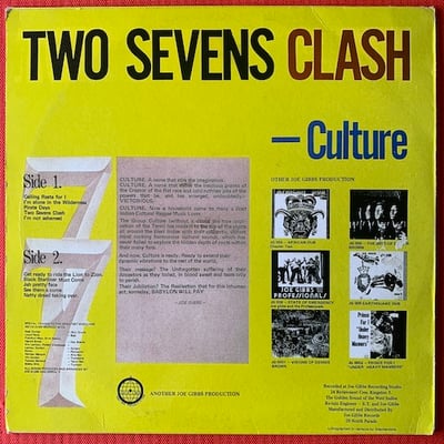 Culture - Two Sevens Clash picture 2