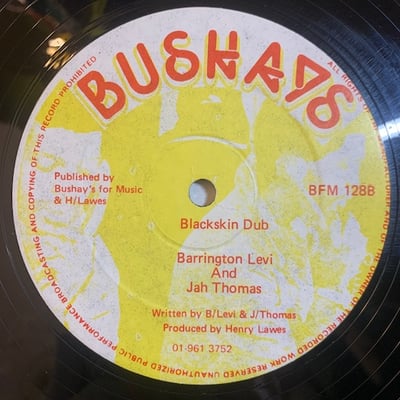 Barrington Levy, Jah Thomas - Sister Debby / Blackskin Dub picture 2