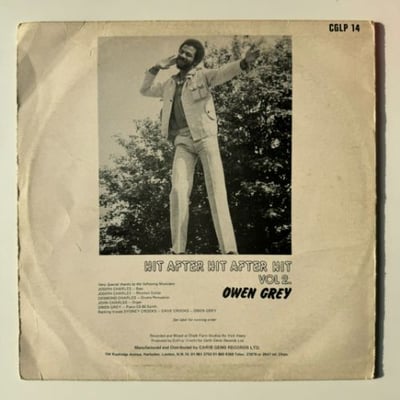 Owen Gray - Hit After Hit After Hit - Vol. 2 picture 2