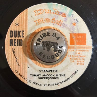U-Roy, Hopeton Lewis, Tommy McCook & The Supersonics - Drive Her Home / Stampede picture 2