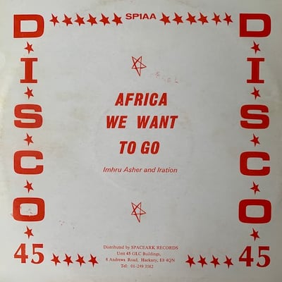 Eddie Talbot, Ras Imru - The Whole Town Is Laughing / Africa We Want To Go picture 2