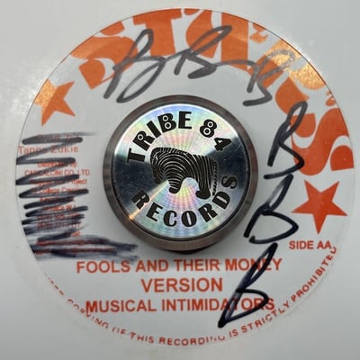 Knowledge, The Musical Intimidators - Fools And Their Money / Fools And Their Money Version picture 2
