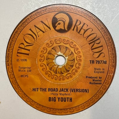 Big Youth - Hit The Road Jack picture 2