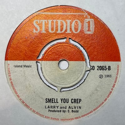 Larry & Alvin - Nanny Goat / Smell You Crep picture 2