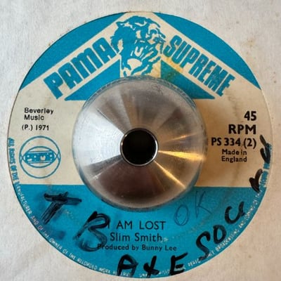 Slim Smith - Send Me Some Loving / I Am Lost picture 2
