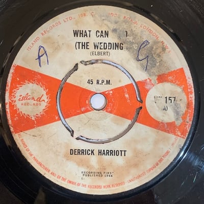 Derrick Harriott - What Can I Do (The Wedding) / Leona picture 2