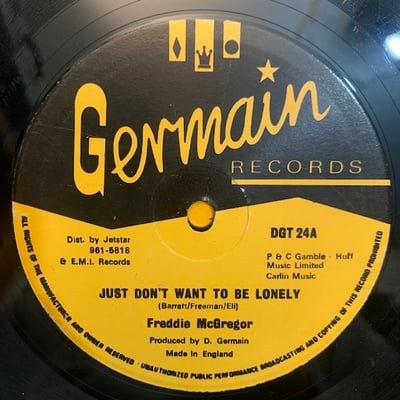 Freddie McGregor - Just Don't Want To Be Lonely picture 2