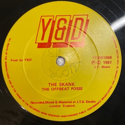 Dixie Peach, Long Man, The Offbeat Posse - Get Up & Skank / Skank With Me picture 2