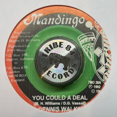 Barry Brown, Dennis Walks - Rasta: Man / Woman Of Dignity / You Could A Deal picture 2