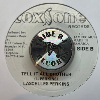 Burning Spear, Lascelles Perkins - Rocking Time / Tell It All Brother picture 2