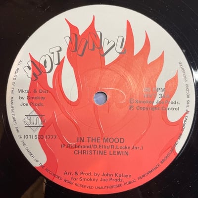 Christine Lewin, Hot Vinyl Rythm Band - In The Mood picture 4
