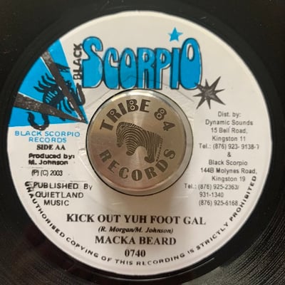 Chavez, Macka Beard - Get Over You / Kick Out Yuh Foot Gal picture 2