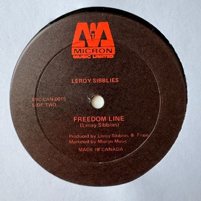 Leroy Sibbles - Choice Of Colours / Freedom Line picture 4
