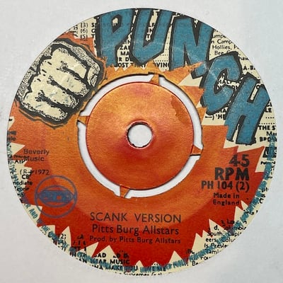 U-Roy, Pitts Burg Allstars - Nannyscrank / Skank (Version) picture 2