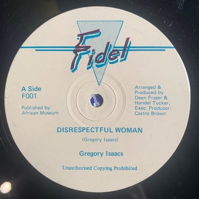 Gregory Isaacs - Disrespectful Woman / Can't Get Over Losing You (Extended Version) picture 3
