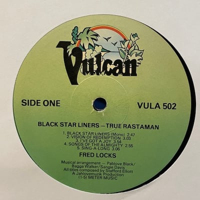 Fred Locks - Black Star Liner / True Rastaman picture 3