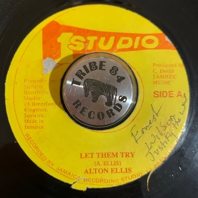 Alton Ellis - Let Them Try / A Foolpicture