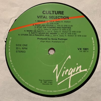 Culture - Vital Selection picture 3