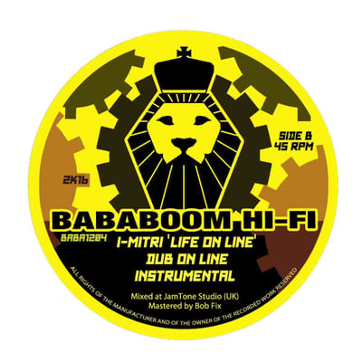 Earl Sixteen, I-Mitri - We Play Sound / Life On Line picture 2