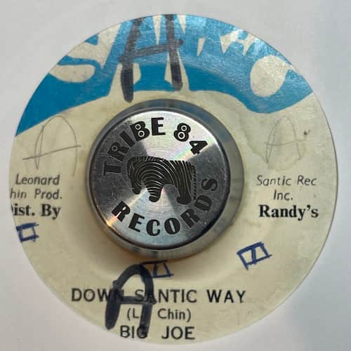 Big Joe, Leonard Santic All Stars – Down Santic Way / Santic In Dub