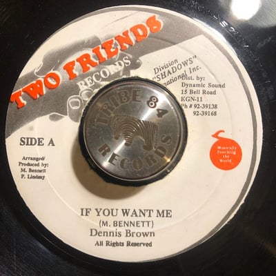 Dennis Brown - If You Want Mepicture