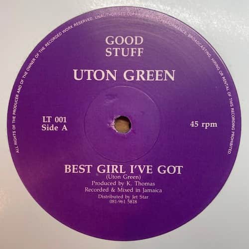 Utan Green – Best Girl I've Got