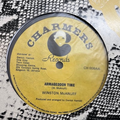 Ray I, Winston McAnuff - Miss Winey Tiney / Armageddon Time picture 3