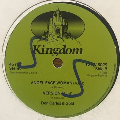 Don Carlos, Gold - Find Yourself A Fool / Angel Face Woman picture 3