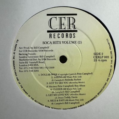 Various - Soca Hits 2 picture 2