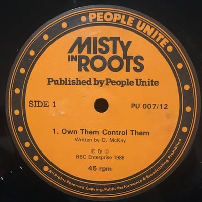Misty In Roots - Own Them Control Them picture 3