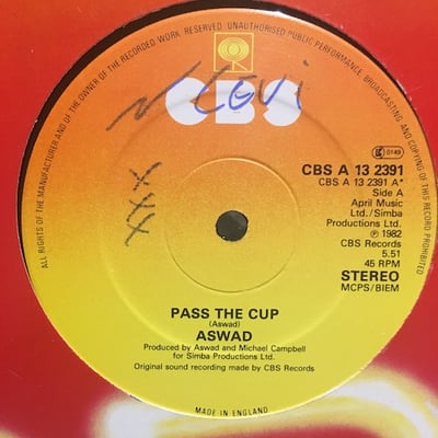 Aswad - Pass The Cup picture 2