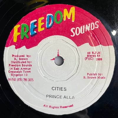 Rod Taylor, Prince Alla - Don't Give It Up / Cities picture 2