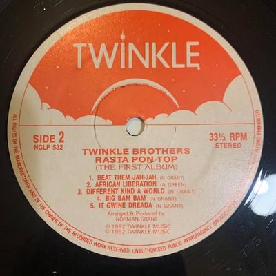 Twinkle Brothers - Rasta Pon Top (The First Album) picture 4