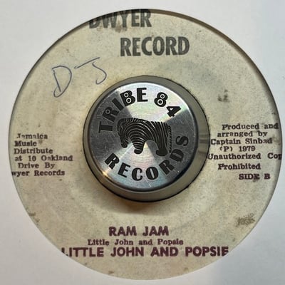 Little John, Popsie - 51 Storm / Ram Jam picture 2