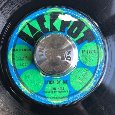 John Holt - Stick By Me / It's A Pleasure picture 2