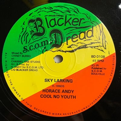 Horace Andy - Cuss Cuss / Sky Larking picture 2