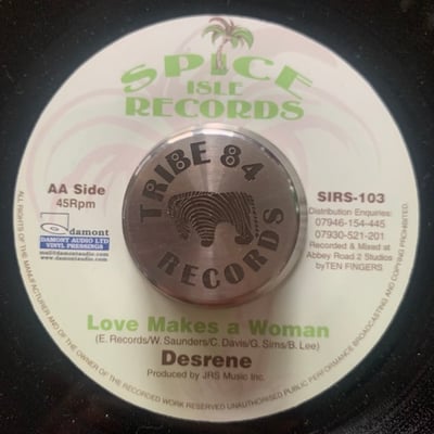 Colin B, Desrene - Wake Up Call / Love Makes A Woman picture 2