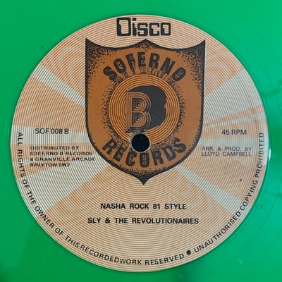 Freddie McKay, Sly & The Revolutionaries - Show & Tell / Nasha Rock 81 Style picture 2