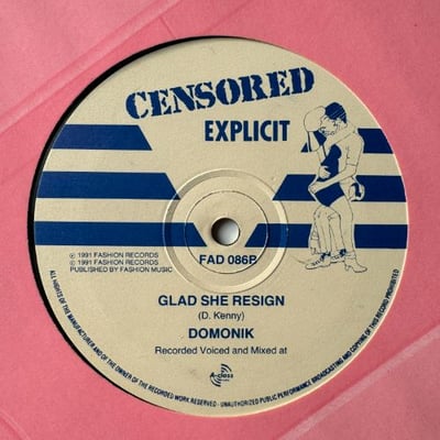 General Levy, Dominic - Original Length & Strength / Glad She Resign picture 2
